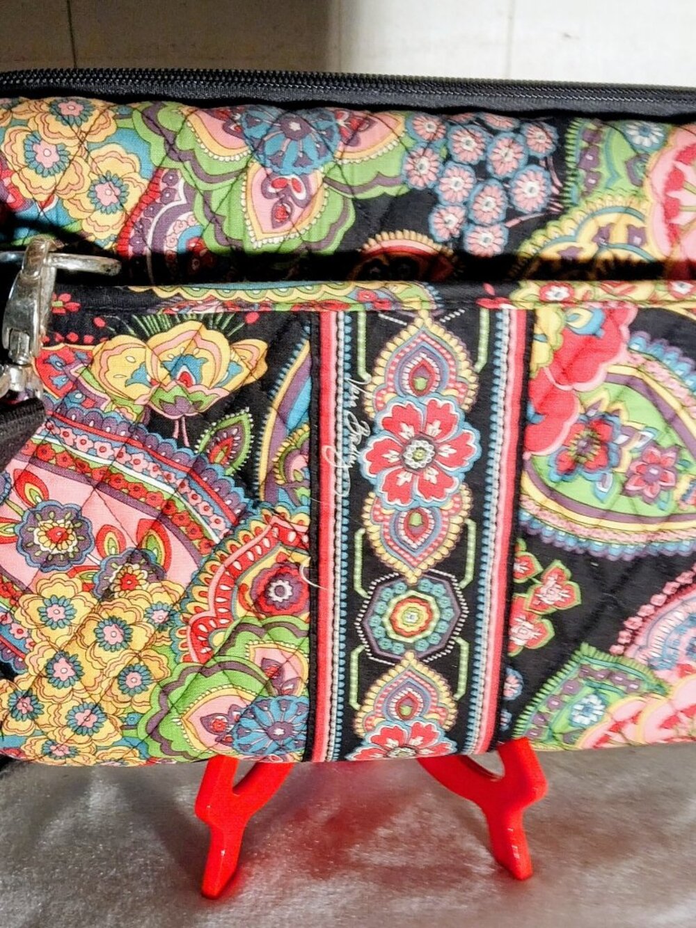 Vera Bradley iPad Kindle Tablet Case Multicolored Floral Quilted 12”x 9”